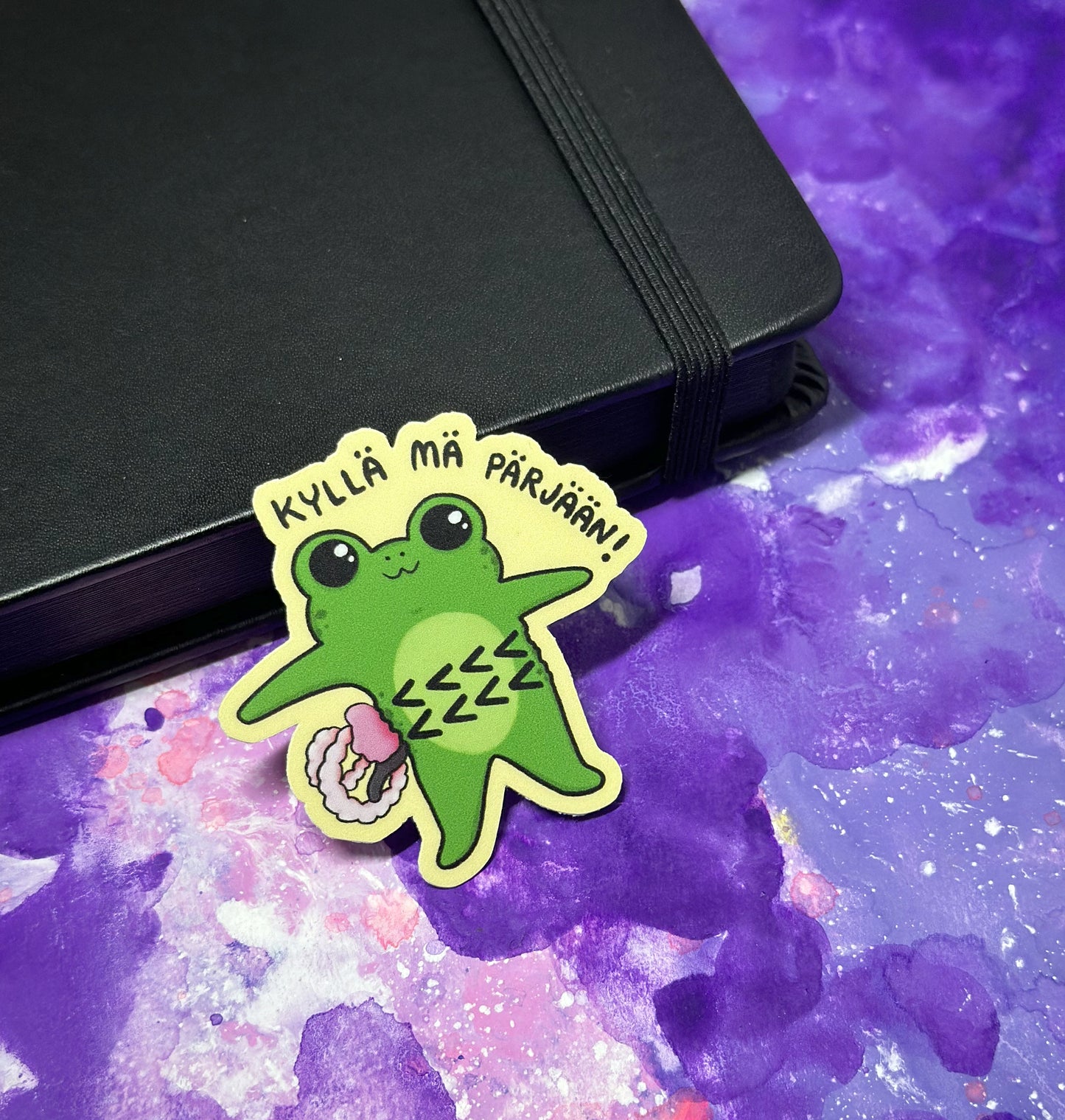 Kyllä mä pärjään - Säänkestävä tarra