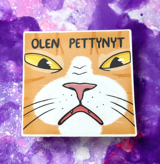 Olen pettynyt - Säänkestävä tarra