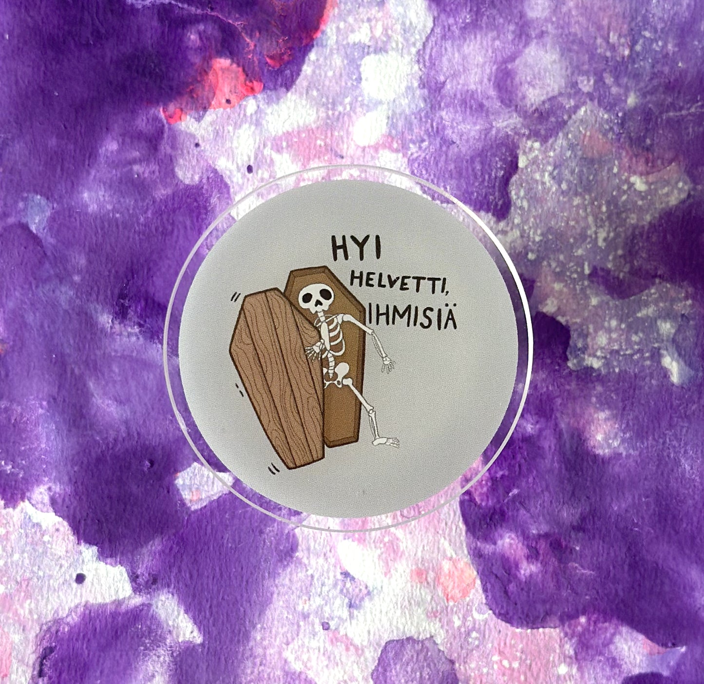 Hyi helvetti, ihmisiä - Puhelinpidike *RAJOITETTU ERÄ*