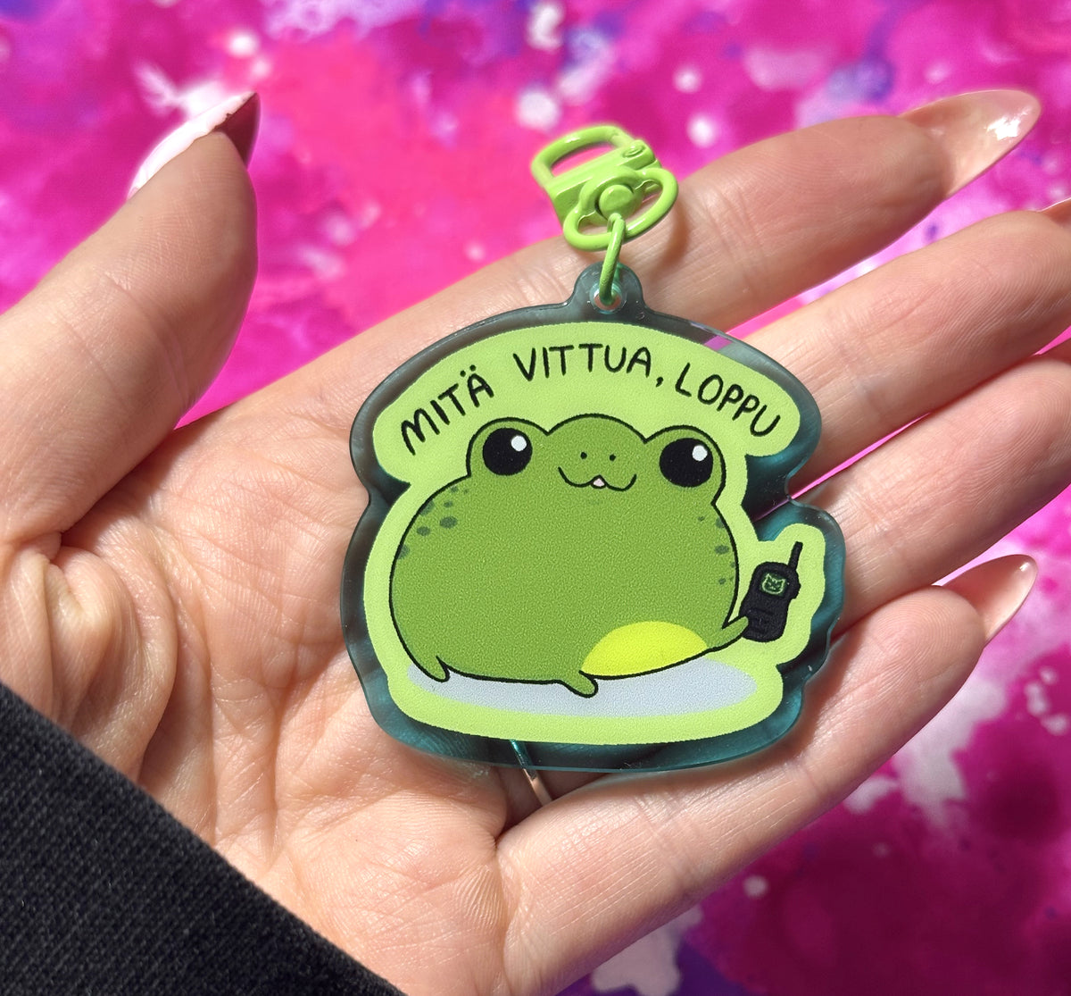Mitä vittua, loppu - Avaimenperä