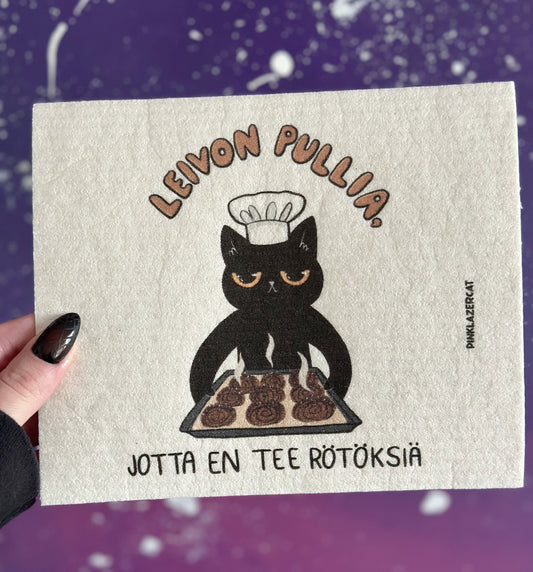 Leivon pullia, jotta en tee rötöksiä - Tiskirätti