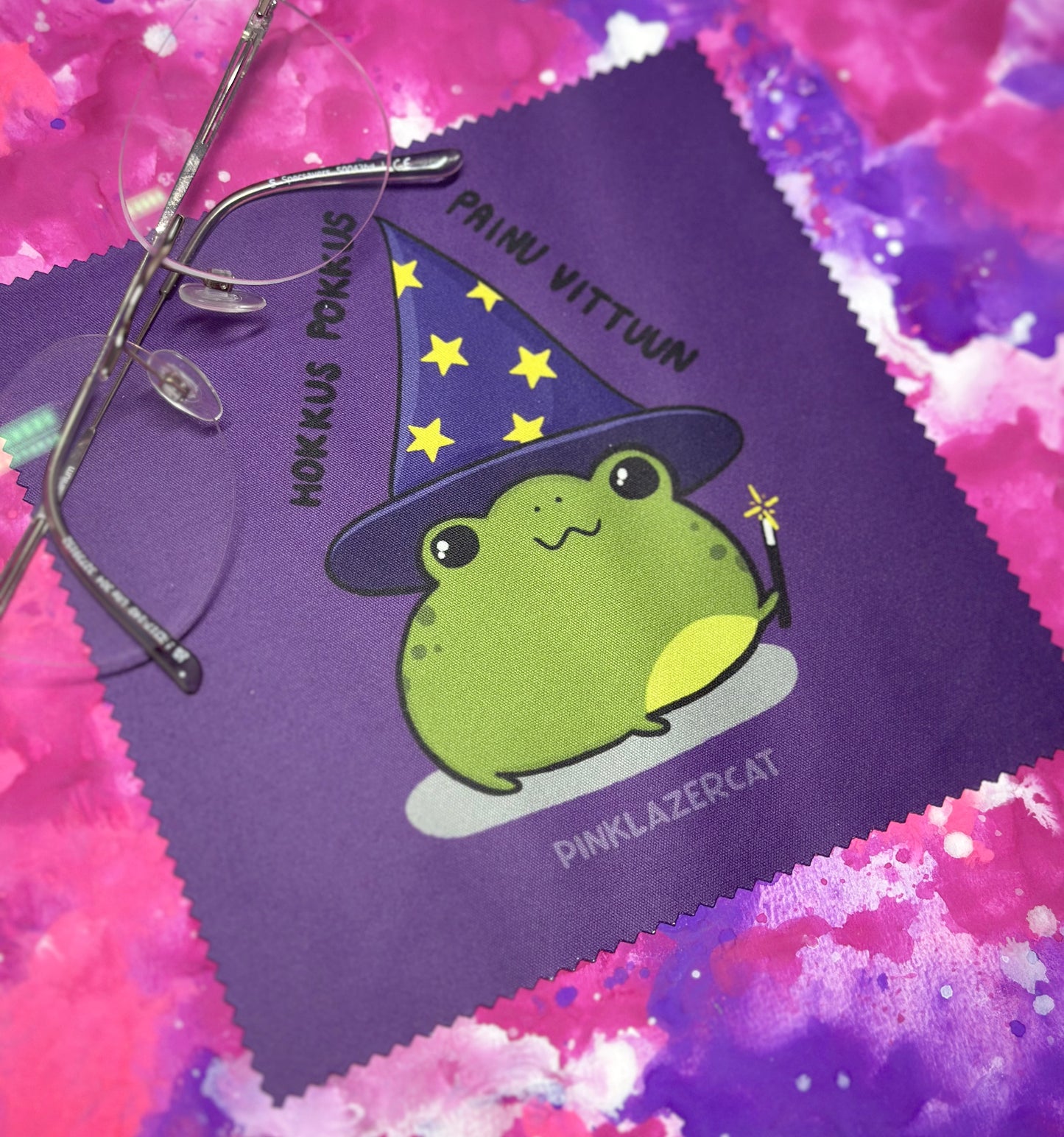 Hokkus pokkus painu vittuun - Puhdistusliina