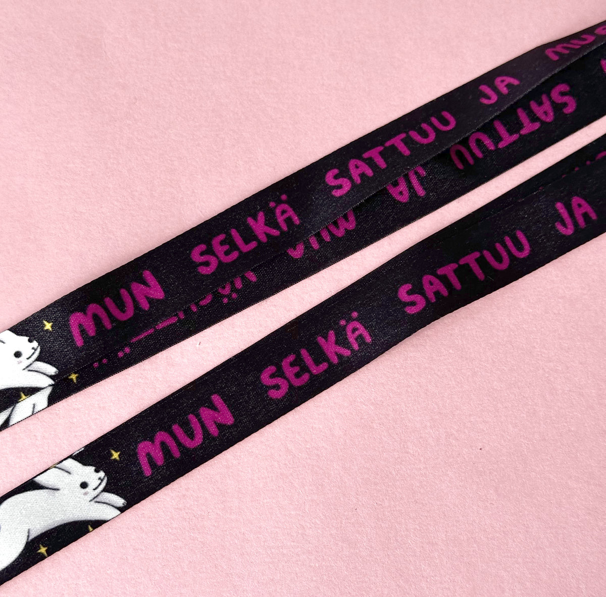 Mun selkä sattuu ja mua väsyttää  Avainnauha