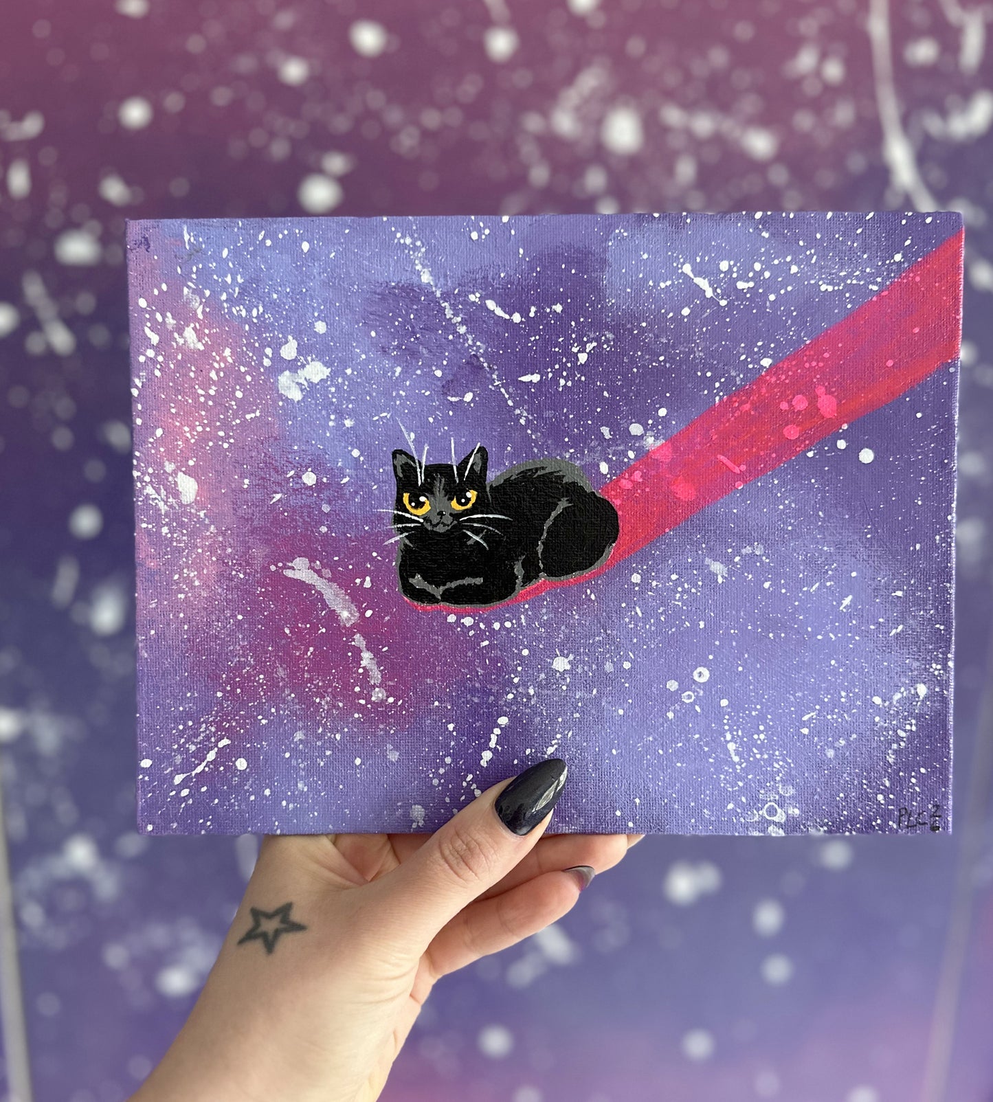 "Space limpan" - Maalaus