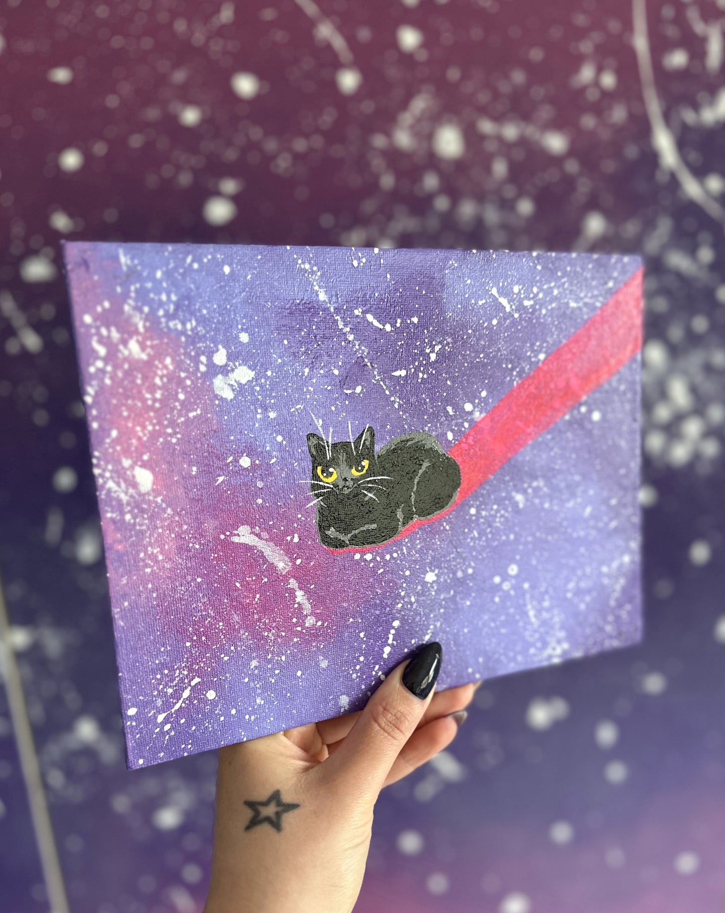 "Space limpan" - Maalaus