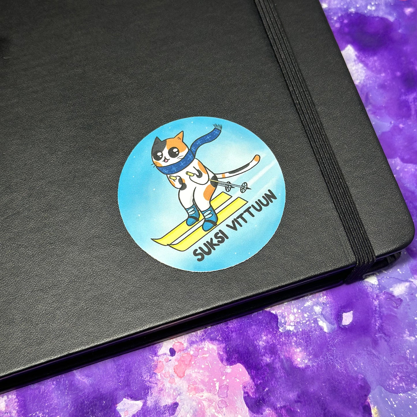 Suksi vittuun - Säänkestävä tarra