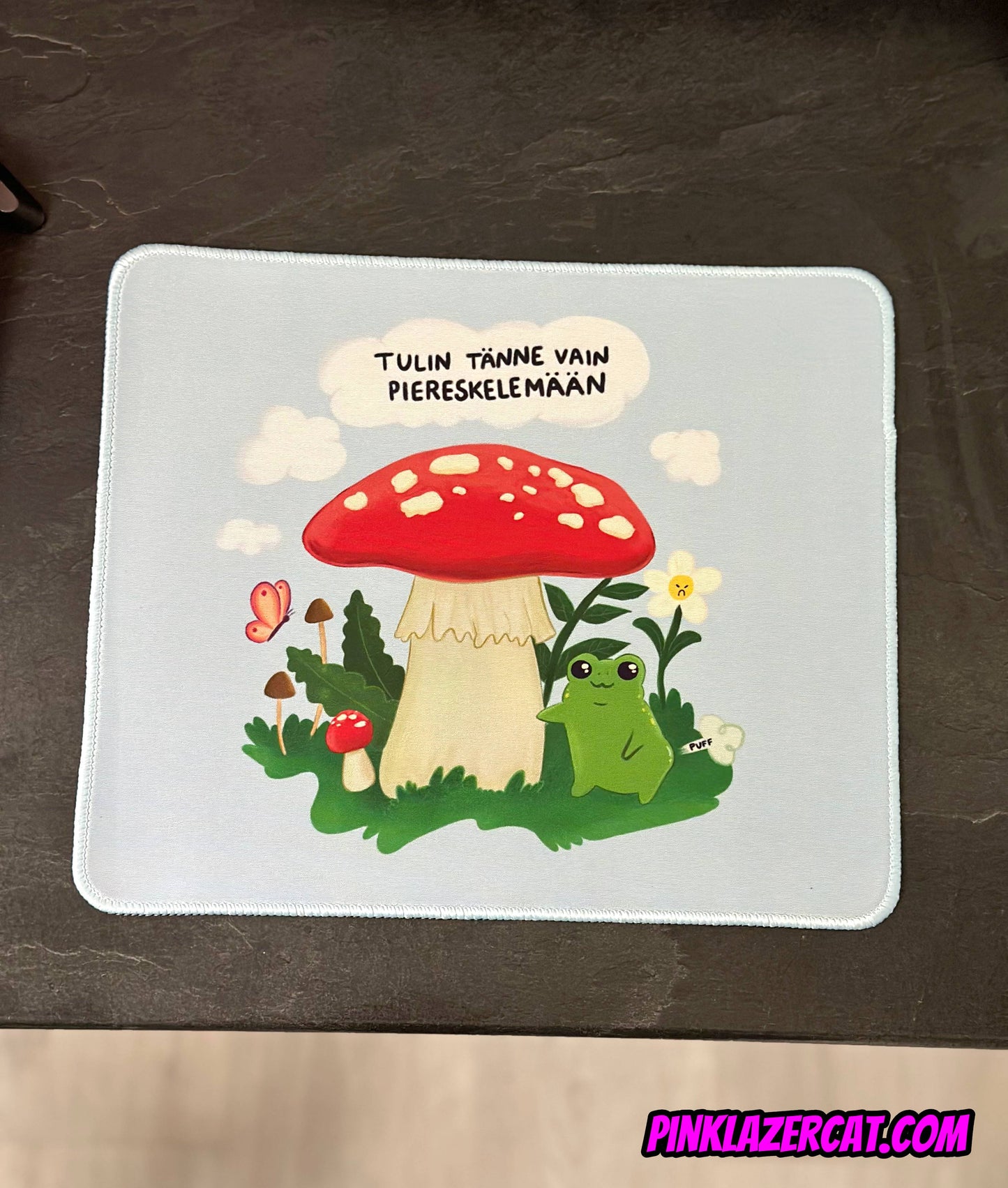 Tulin tänne vain piereskelemään - Hiirimatto