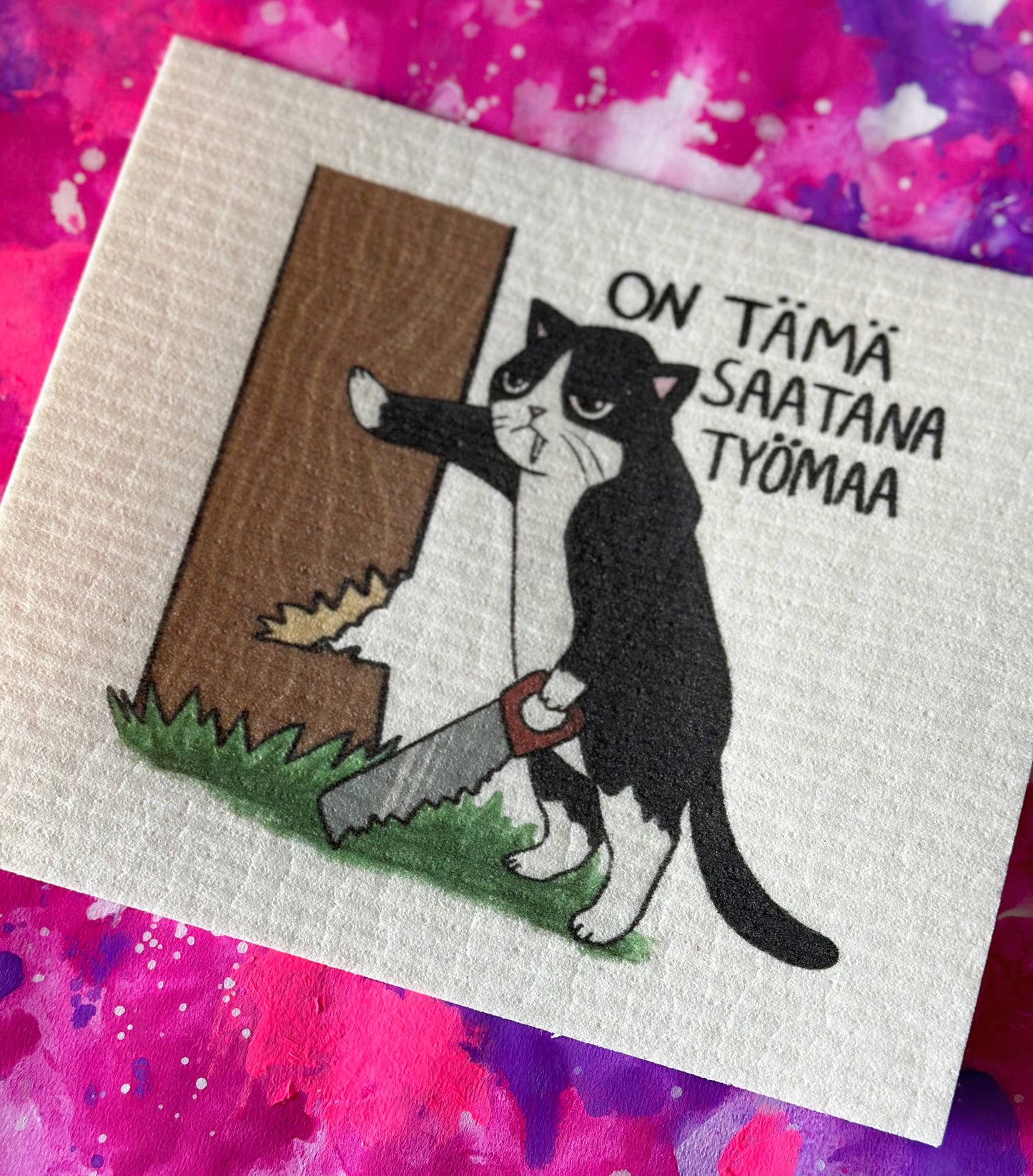 On tämä saatana työmaa - Tiskirätti