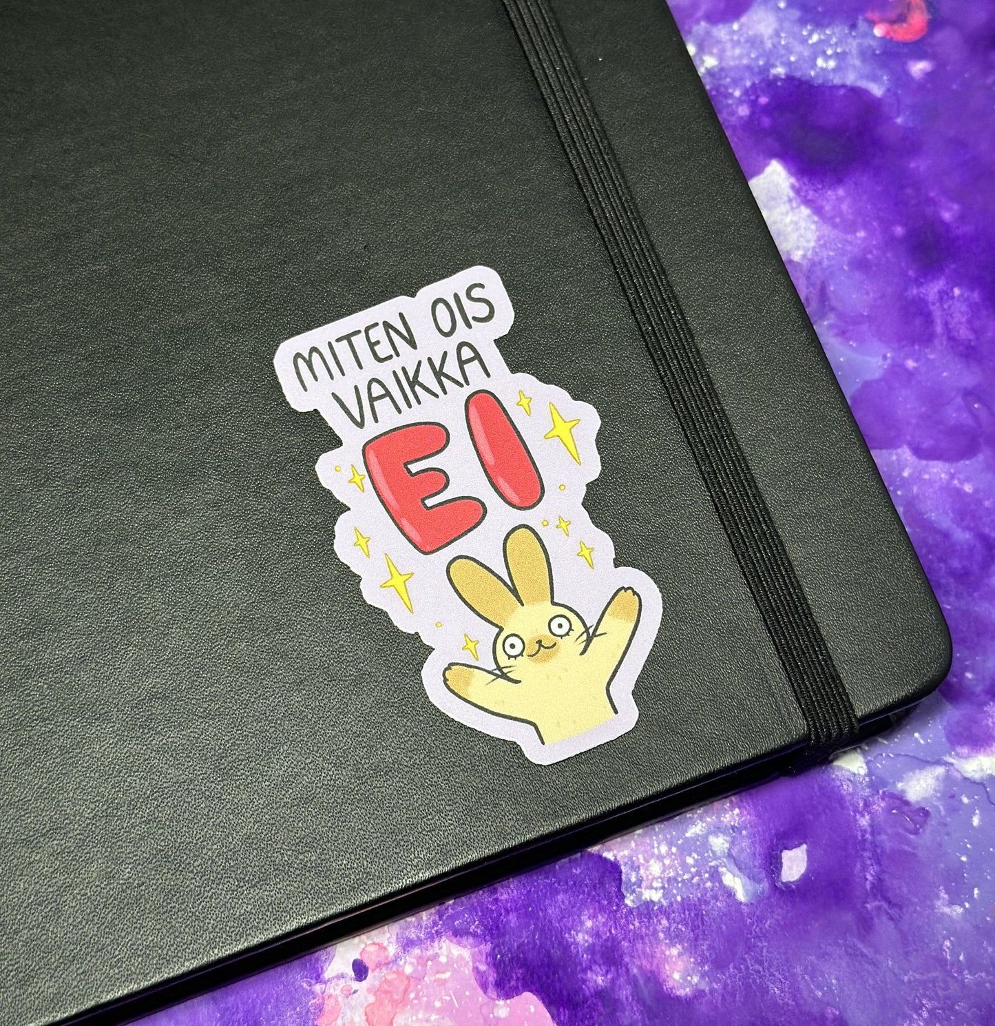 Miten ois vaikka ei - Säänkestävä tarra