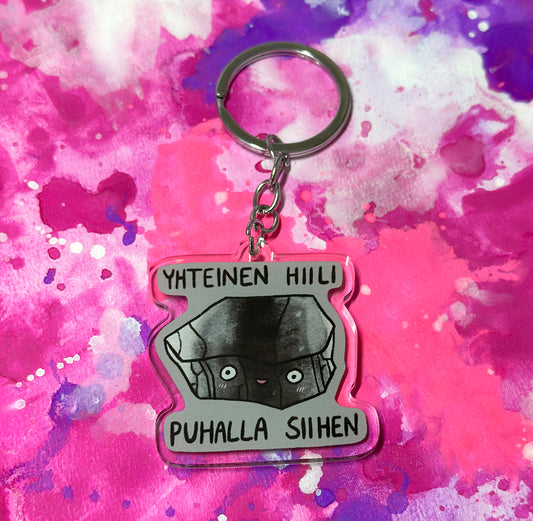 Yhteinen hiili, puhalla siihen - Avaimenperä